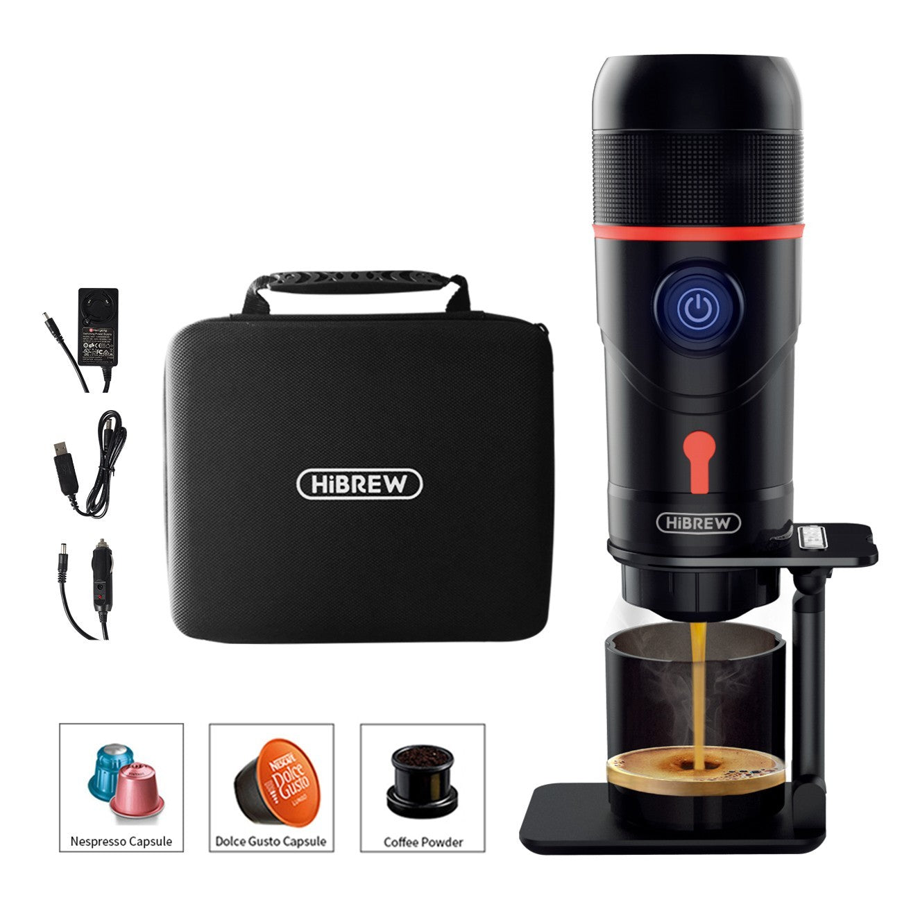 Hibrew coffee machine