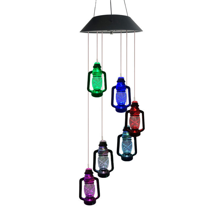 Solar Hummingbird Wind Chimes