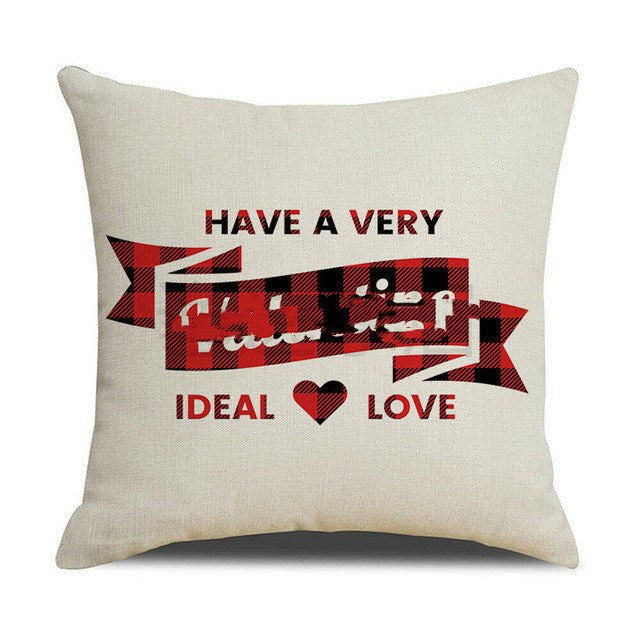 Love letters pillowcase cushion covers