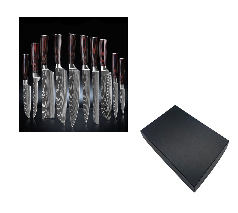 Chef's 10 Piece Set Knife