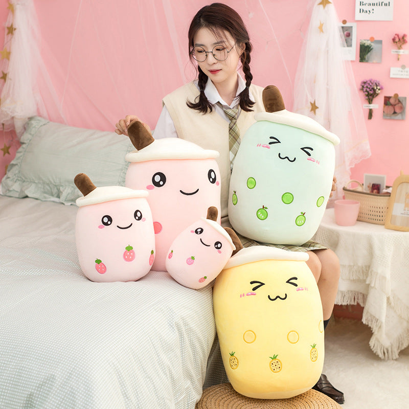 Pearl Milk hug pillows