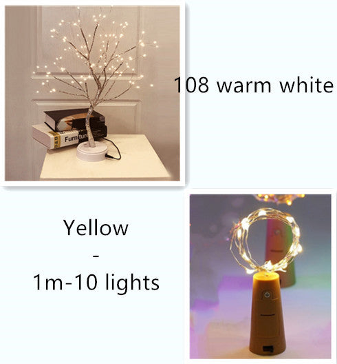 Wine Bottle Lights String 2M 20 Leds