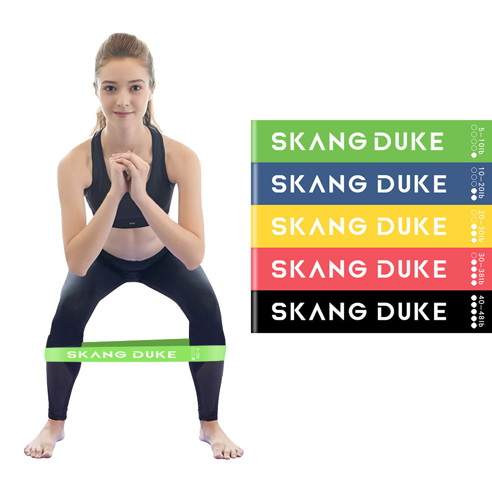 5 Level Resistance Yoga Training Elastic Bands