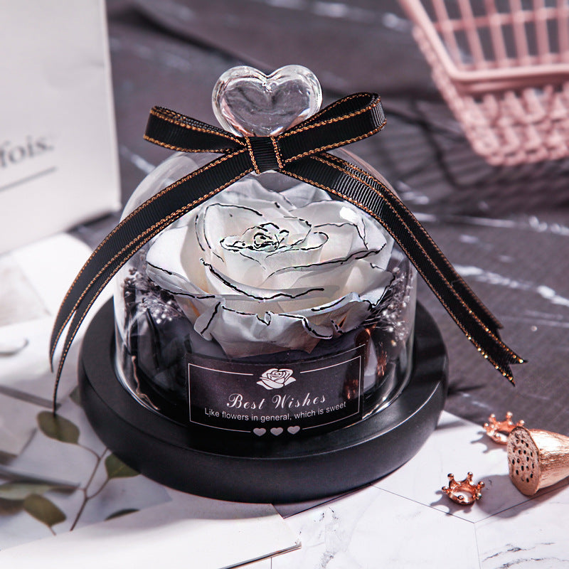 Preserved dried roses