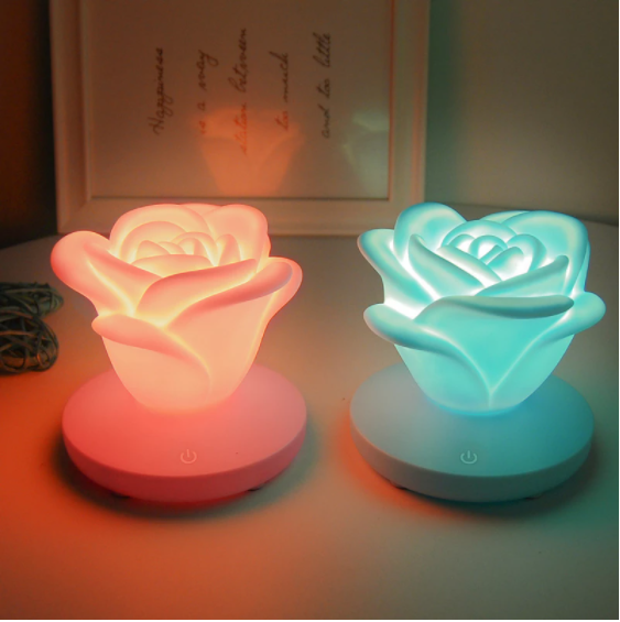 Rose shaped love light