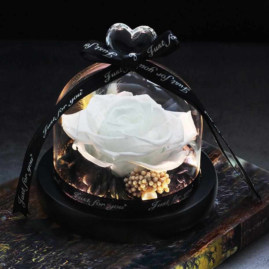 Preserved dried roses