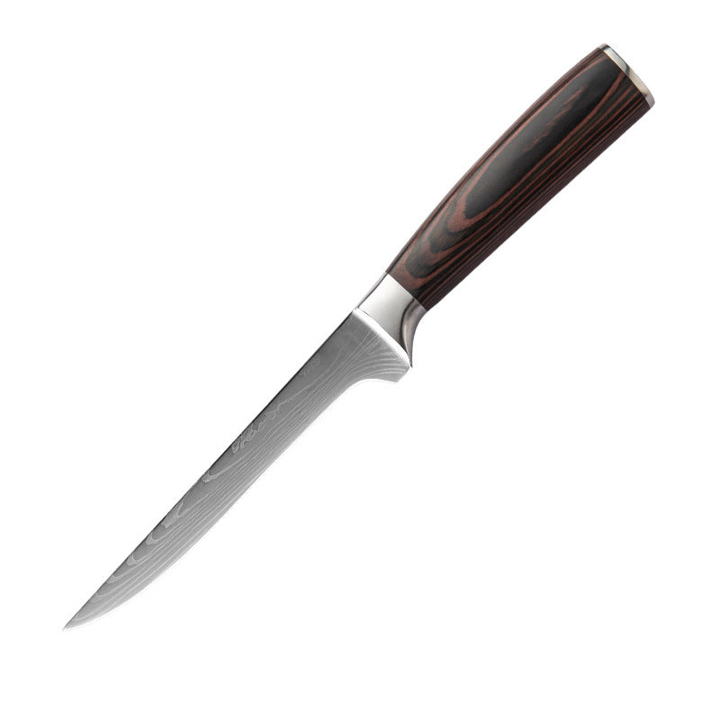 Japanese Cuisine Laser Pattern Knife Set