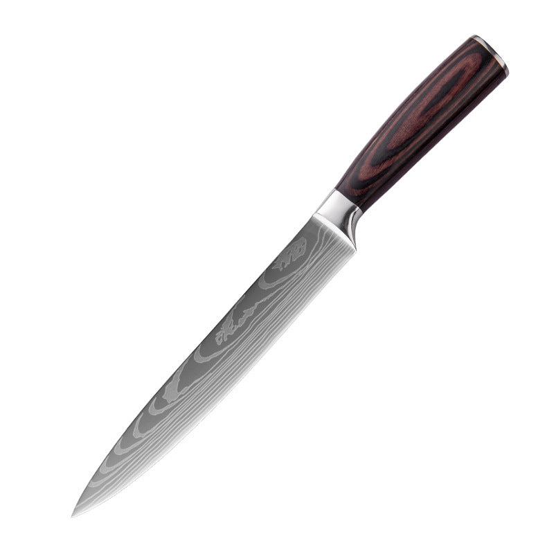 Japanese Cuisine Laser Pattern Knife Set