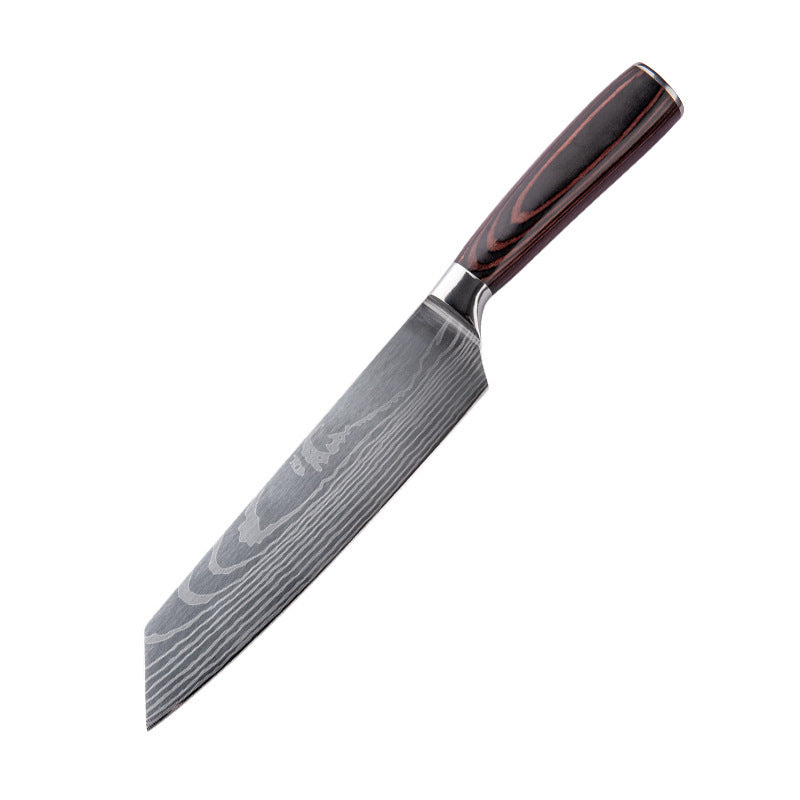 Japanese Cuisine Laser Pattern Knife Set