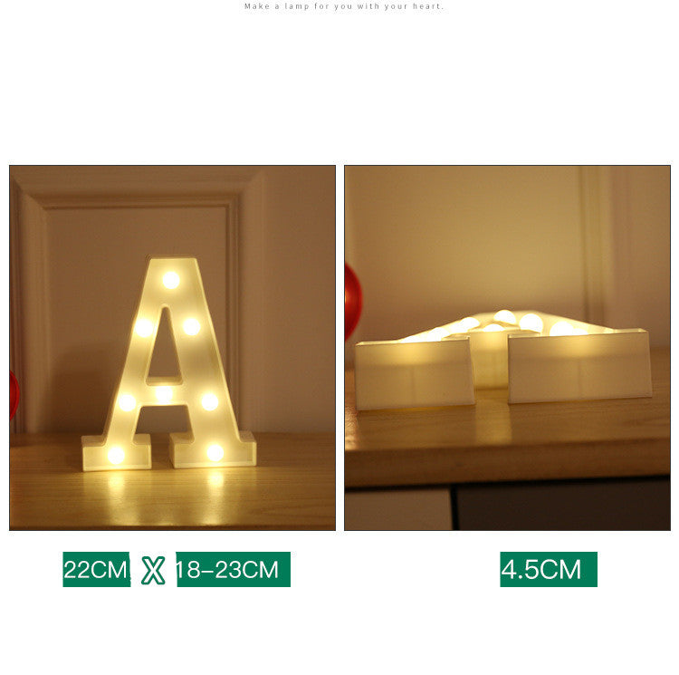 LED Letter & Number Lights