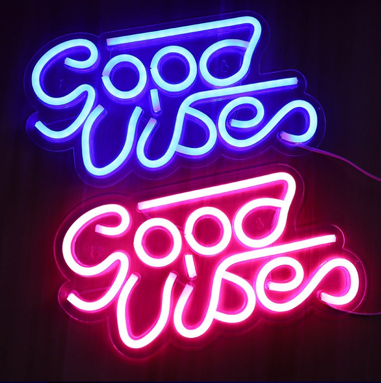 Led Transparent Backboard Neon Light