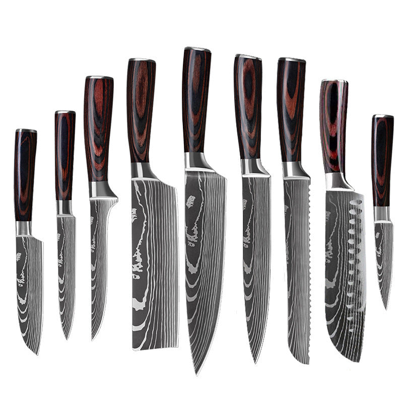 Chef's 10 Piece Set Knife