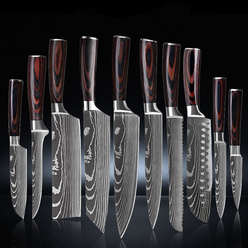 Chef's 10 Piece Set Knife