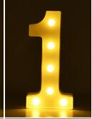 LED Letter & Number Lights