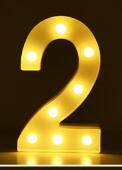 LED Letter & Number Lights