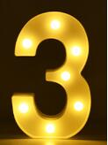LED Letter & Number Lights