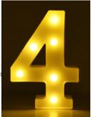 LED Letter & Number Lights