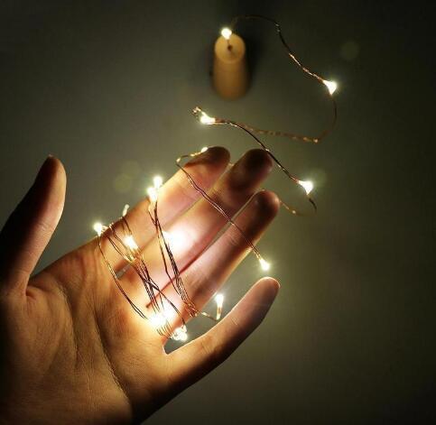 Wine Bottle Lights String 2M 20 Leds