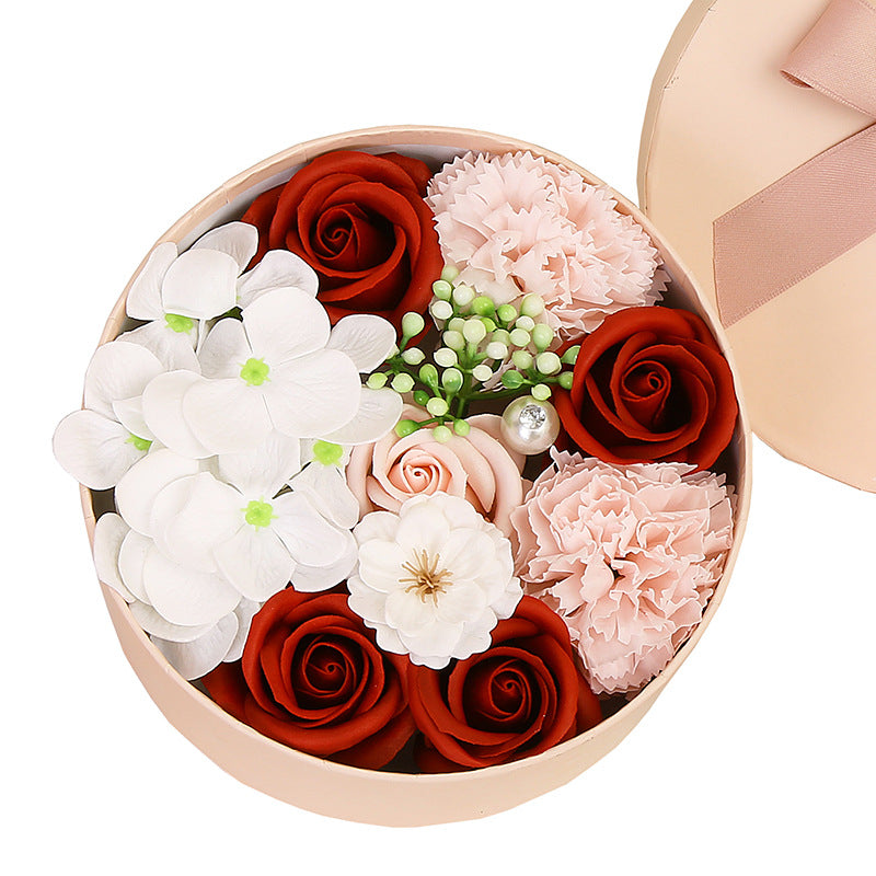 Valentines Day Christmas Gift Soap Flower