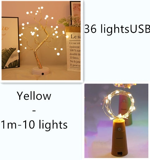 Wine Bottle Lights String 2M 20 Leds