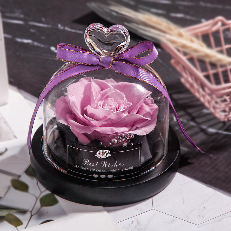 Preserved dried roses