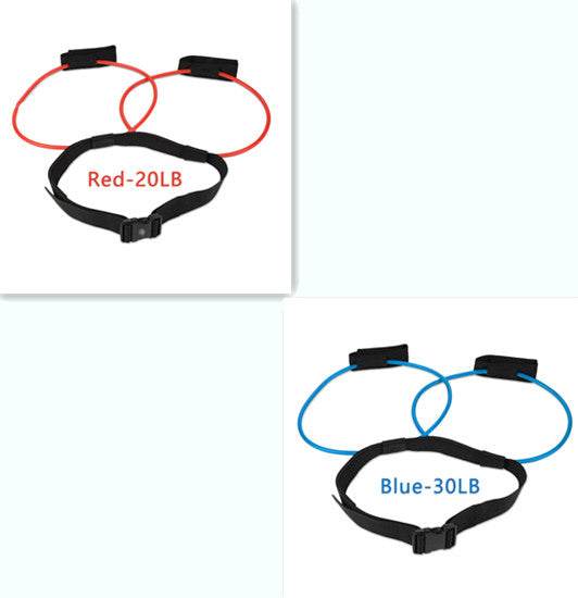 Fitness Women Body Butt Resistance Belt Pedal