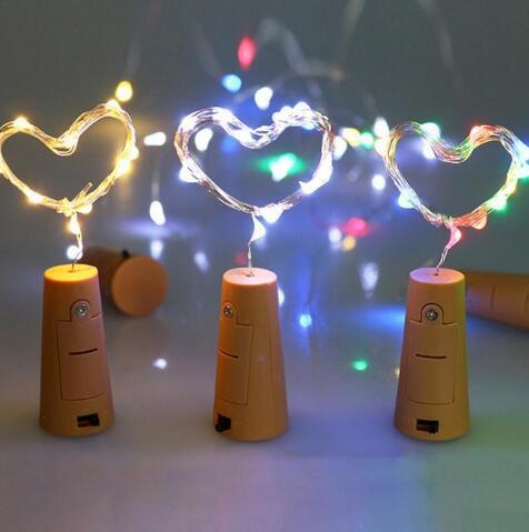 Wine Bottle Lights String 2M 20 Leds