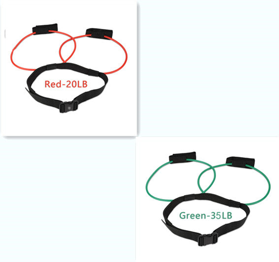 Fitness Women Body Butt Resistance Belt Pedal