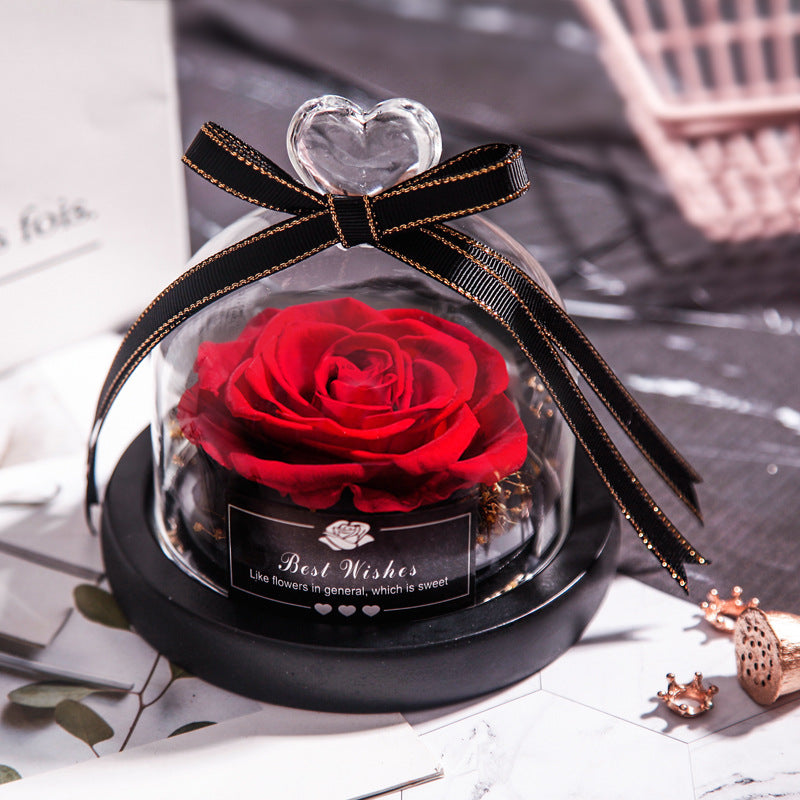 Preserved dried roses