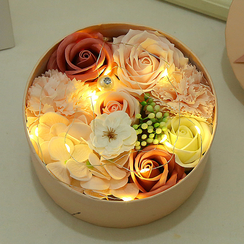 Valentines Day Christmas Gift Soap Flower