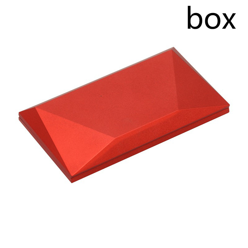 Heart-shaped Rose Flower rotating ring Box