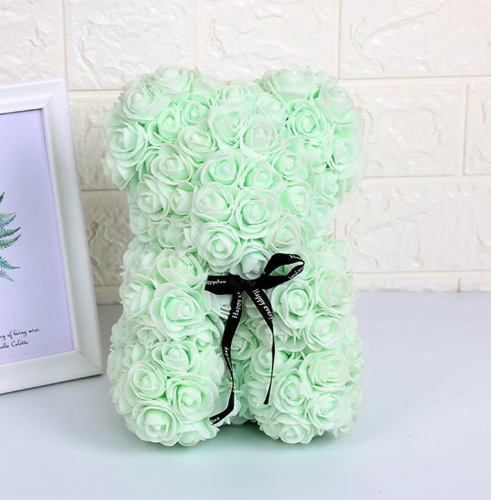 Rose Flower Teddy Bear