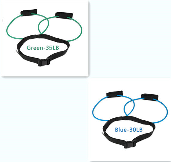 Fitness Women Body Butt Resistance Belt Pedal