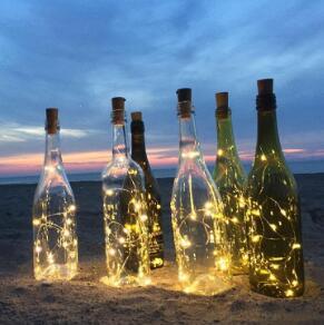 Wine Bottle Lights String 2M 20 Leds