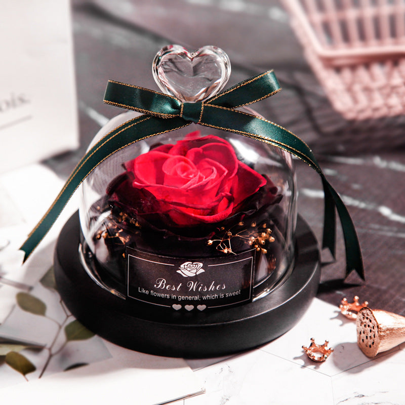 Preserved dried roses