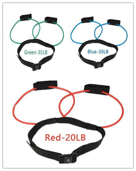 Fitness Women Body Butt Resistance Belt Pedal