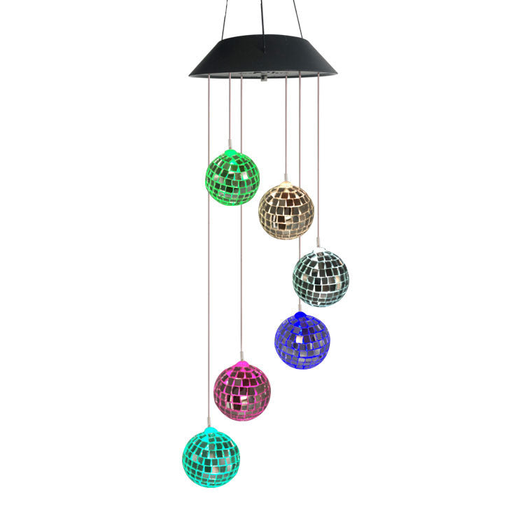 Solar Hummingbird Wind Chimes