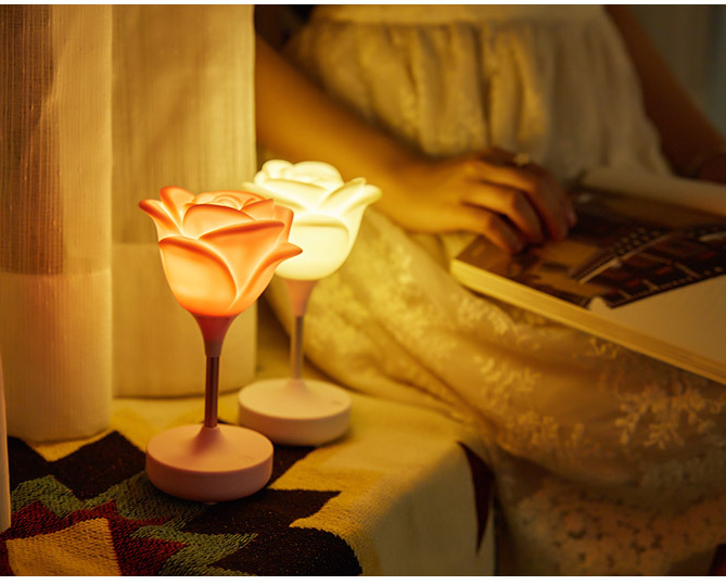 Rose night light