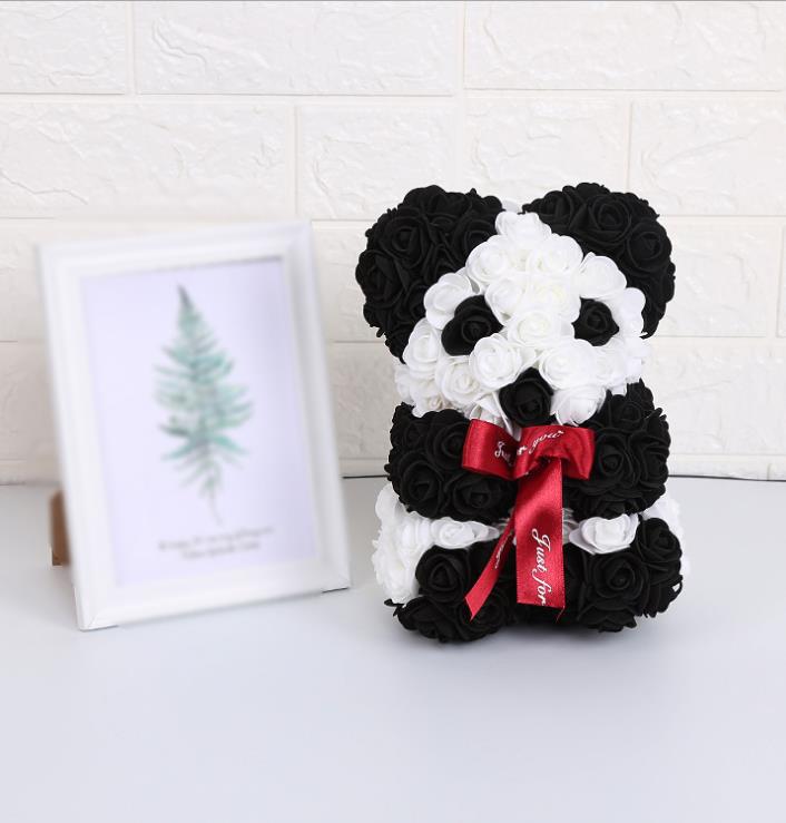 Rose Flower Teddy Bear