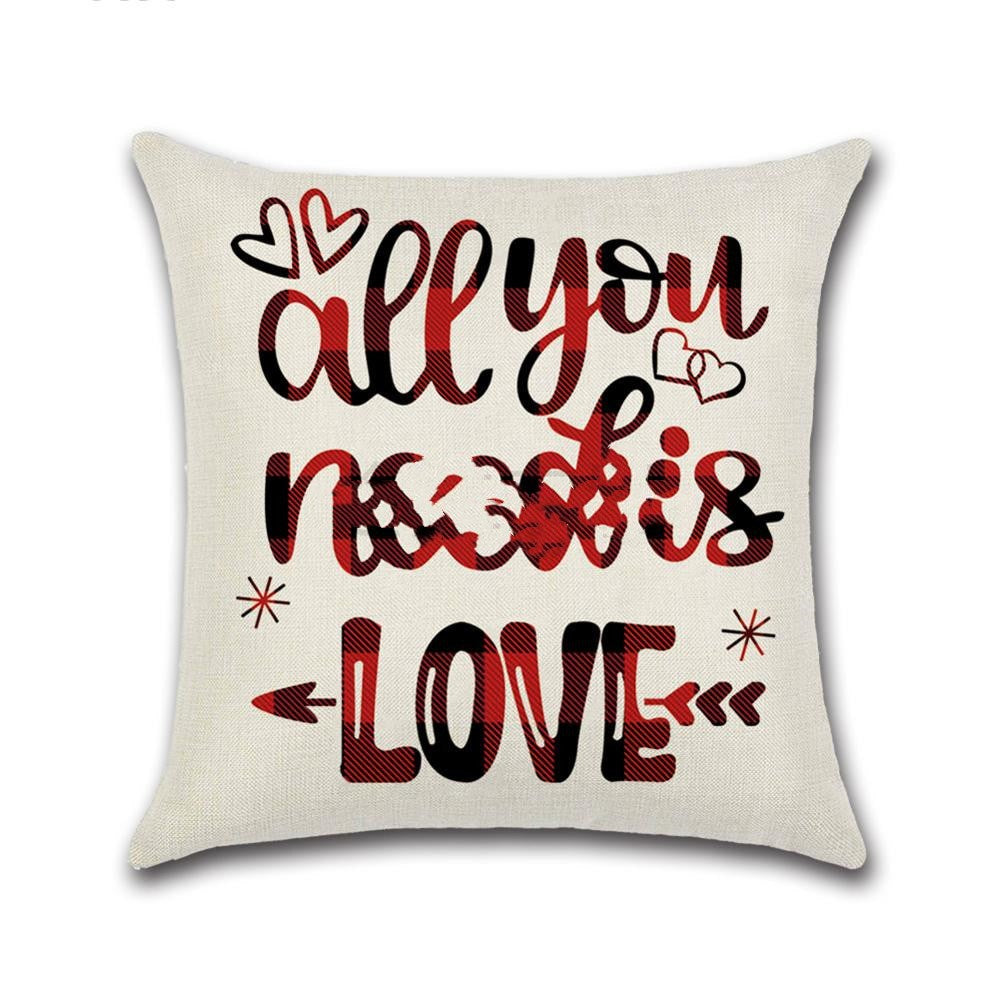 Love letters pillowcase cushion covers
