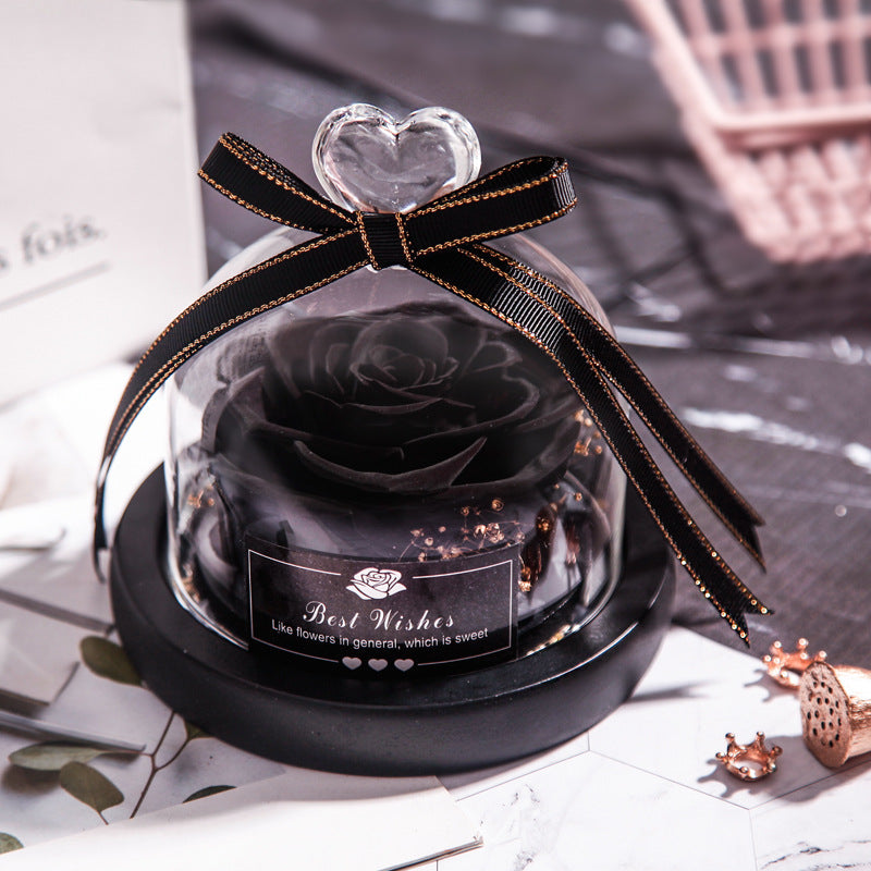 Preserved dried roses