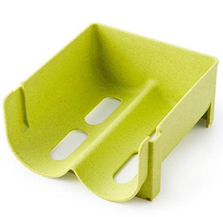 Refrigerator and cupboard water bottle storage