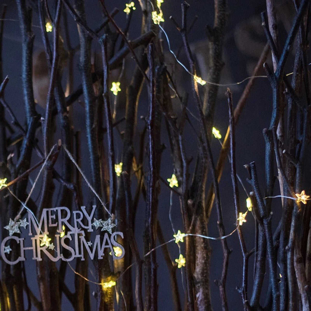 LED Copper Wire Five-pointed Star Lighting Chain