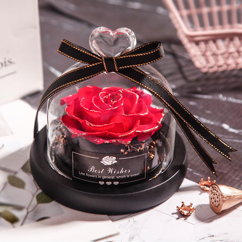 Preserved dried roses