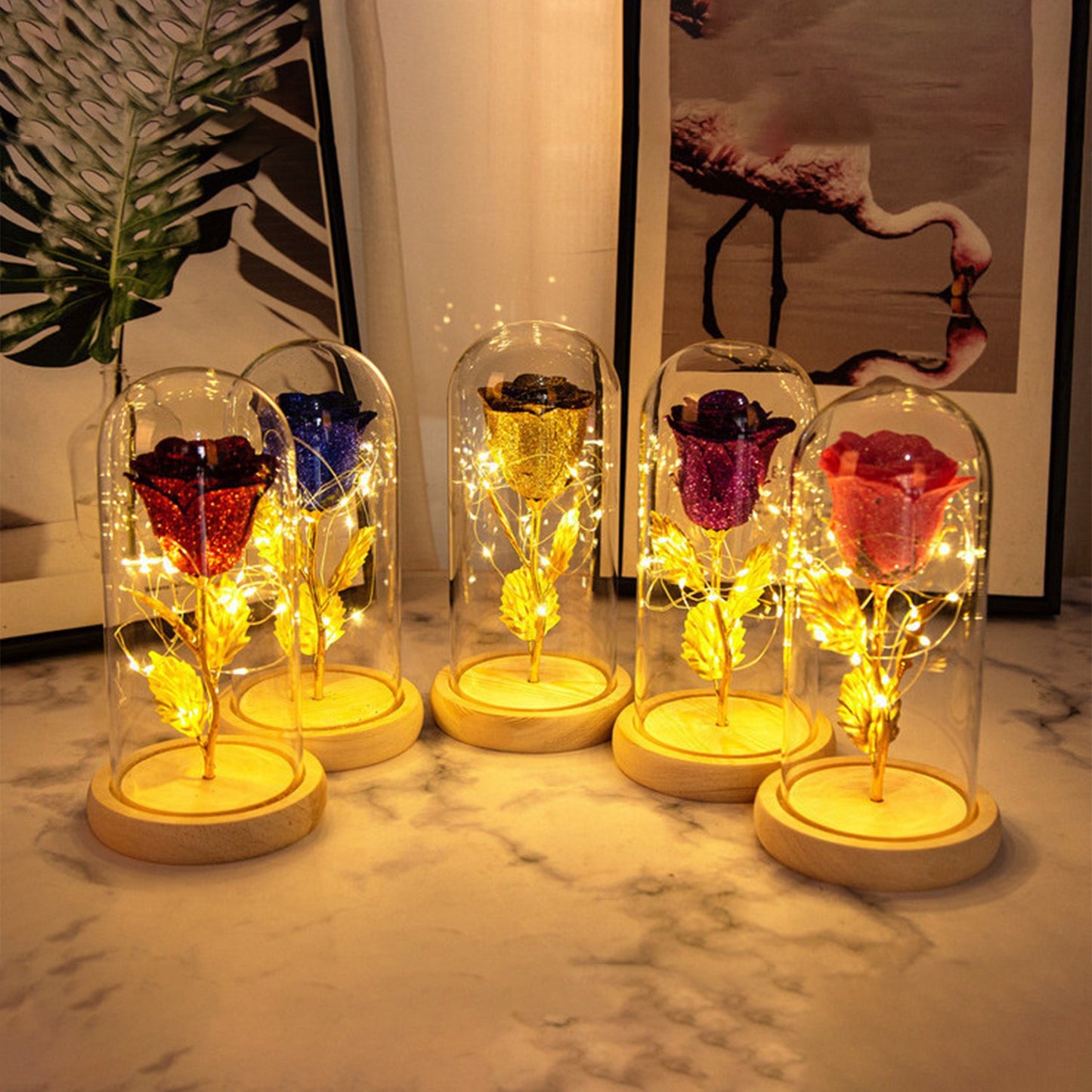 Rose Blossom Nightlights