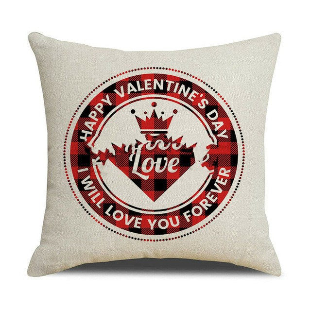 Love letters pillowcase cushion covers