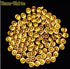 Garden Led Solar String Christmas Lights