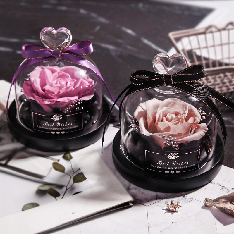 Preserved dried roses