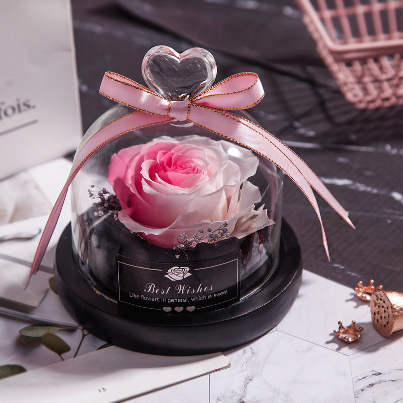 Preserved dried roses