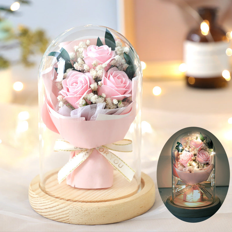 Glass Covered Bouquet